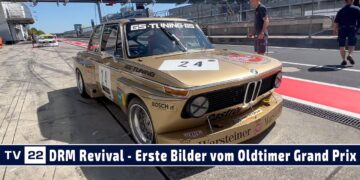 MOTOR TV22: DRM Revival Deutsche Rennsport Meisterschaft – Die ersten Bilder vom Oldtimer Grand Prix