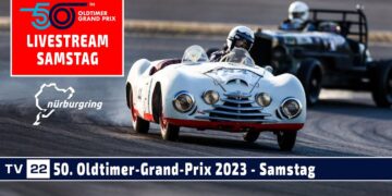 LIVE 50. Oldtimer-Grand-Prix am Nürburgring – Alle Rennen Samstag 12. August 2023
