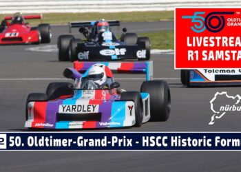 LIVE HSCC – Historic Formula 2 Rennen 1 beim 50. Oldtimer-Grand-Prix Nürburgring 2023