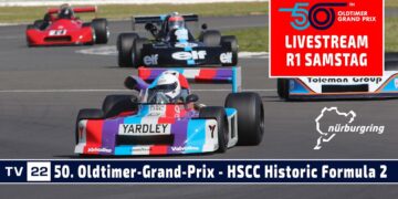 LIVE HSCC – Historic Formula 2 Rennen 1 beim 50. Oldtimer-Grand-Prix Nürburgring 2023