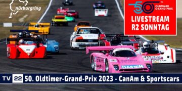 RE-LIVE CanAm & Sportscars | Group C Classics Rennen 2 beim 50. Oldtimer-Grand-Prix Nürburgring 2023