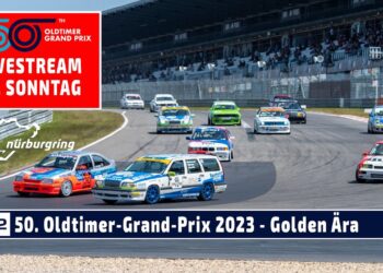 RE-LIVE Tourenwagen Golden Ära Rennen 2 beim 50. Oldtimer-Grand-Prix Nürburgring 2023
