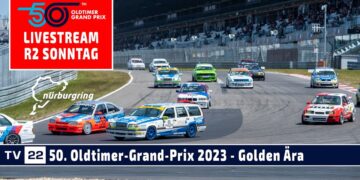 RE-LIVE Tourenwagen Golden Ära Rennen 2 beim 50. Oldtimer-Grand-Prix Nürburgring 2023