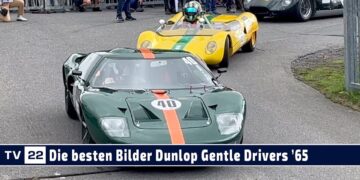 MOTOR TV22: Die Dunlop Gentle Drivers ’65 beim Oldtimer Grand Prix am Nürburgring 2023