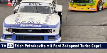 DRM Revival Deutsche Rennsport Meisterschaft mit dem Ford Zakspeed Turbo Capri von Erich Petrakovits