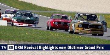 DRM Revival Deutsche Rennsport Meisterschaft – Die Highlights und der Sound vom Oldtimer Grand Prix