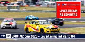 LIVE Rennen 2 BMW M2 Cup am Lausitzring by BMW M Motorsport im Rahmenprogramm der DTM