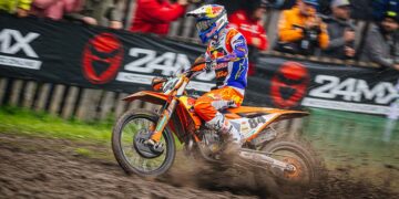 Jeffrey Herlings bewies mit einem Doppel-Sieg seine Stärke sowohl im Trockenen als auch im Schlamm von Gaildorf ©ADAC Motorsport