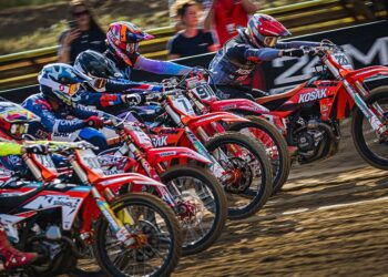 Die ADAC MX Masters-Klasse bot in Tensfeld spannende Rennen bei tollen Bedingungen ©ADAC Motorsport