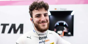 Der 21-jährige Jusuf Owega absolviert seine Debüt-Saison in der DTM ©ADAC Motorsport