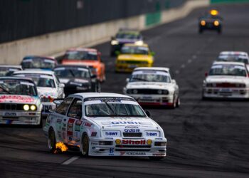 DTM Classic: Doppelsieg beim Heimspiel: Stefan Mücke im Ford Sierra RS500 ©ADAC Motorsport