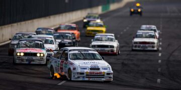 DTM Classic: Doppelsieg beim Heimspiel: Stefan Mücke im Ford Sierra RS500 ©ADAC Motorsport
