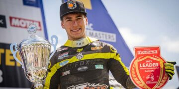 Oriol Oliver setzt sich im ADAC MX Youngster Cup langsam, aber steig ab und möchte diesen Trend beibehalten ©ADAC Motorsport