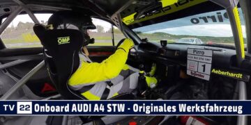 MOTOR TV22: Onboard beim AUDI A4 STW Tourenwagen Golden Ära beim OGP Nürburgring Werksauto AUDI AG