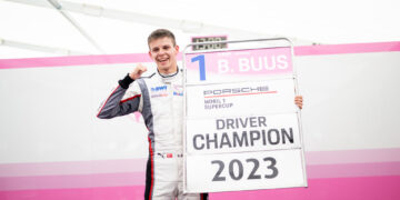Porsche-Junior Bastian Buus ist der neue Supercup-Champion ©Porsche Motorsport