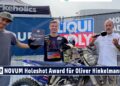 NOVUM Holeshot Award für Oliver Hinkelmann beim LIQUI MOLY Motocross JuniorCup Möggers 2023