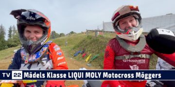 Highlights & Interviews Mädel Klasse LIQUI MOLY Motocross JuniorCup Möggers 2023 | MY SPORT MY STORY