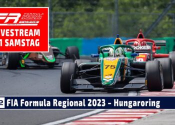 LIVE Red Bull Ring Rennen 1 Formula Regional European Championship by Alpine – certified by FIA