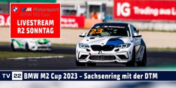 LIVE Rennen 2 BMW M2 Cup am Sachsenring by BMW M Motorsport im Rahmenprogramm der DTM