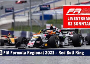 RE-LIVE Red Bull Ring Rennen 2 Formula Regional European Championship by Alpine – certified by FIA