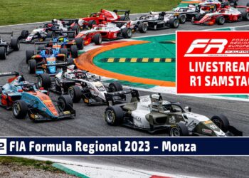 LIVE Monza Rennen 1 Formula Regional European Championship by Alpine – certified by FIA