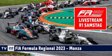 LIVE Monza Rennen 1 Formula Regional European Championship by Alpine – certified by FIA