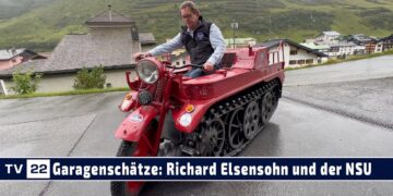 Garagenschätze: Richard Elsensohn und sein NSU Kettenkrad HK 101 von 1943
