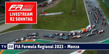 LIVE Monza Rennen 2 Formula Regional European Championship by Alpine – certified by FIA