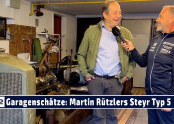 Garagenschätze: Martin Rützler und sein Steyr Typ 5 Baujahr 1924