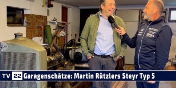 Garagenschätze: Martin Rützler und sein Steyr Typ 5 Baujahr 1924