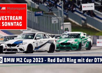 LIVE Rennen 2 BMW M2 Cup am Red Bull Rng by BMW M Motorsport im Rahmenprogramm der DTM