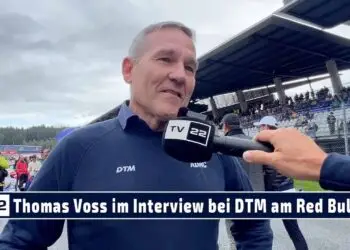 MOTOR TV22: Thomas Voss im Interview auf der Startaufstellung bei der DTM am Red Bull Ring 2023