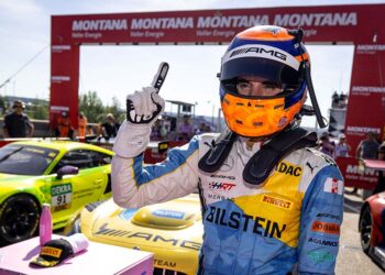 Pole-Position und Start-Ziel-Sieg bedeuteten einen perfekten Tag für Luca Stolz ©ADAC Motorsport