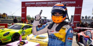 Pole-Position und Start-Ziel-Sieg bedeuteten einen perfekten Tag für Luca Stolz ©ADAC Motorsport