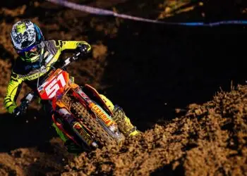 Klassenaufstieg nach vorzeitigem Titelgewinn: der ADAC MX Youngster Cup-Champion Oriol Oliver gibt sein Debüt in der „großen“ Klasse ©ADAC Motorsport