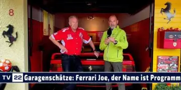 Garagenschätze: Michael Schumachers größter Fan – Ferrari Joe und sein Ferrari Zuhause