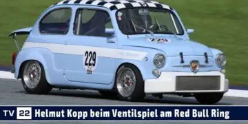 MOTOR TV22: Helmut Kopp mit seinem Fiat 1000 TC beim Ventilspiel am Red Bull Ring 2023