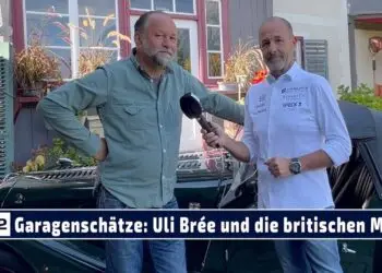 Garagenschätze: Drehbuchautor Uli Brée und seine Liebe zu allem Britischen – Morgan 4/4 und Triumph