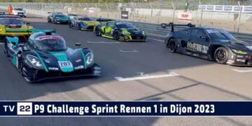 MOTOR TV22: Das Sprint Rennen 1 der P9 Challenge in Dijon 2023