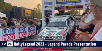 RallyLegend 2023 | Legend Parade – Presentation Day 1 in San Marino