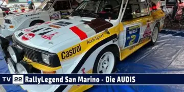 RallyLegend 2023 | Die legendären Audi S1, der Pikes Peak Audi und der Audi Quattro A2 in San Marino