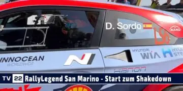 RallyLegend 2023 | Der Start zum Shakedown „I Laghi“ in San Marino