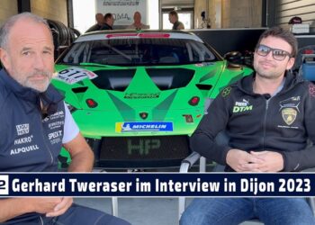 1697473532 maxresdefault MOTOR TV22: Lamboghini Rennfahrer Gerhard Tweraser im Interview bei der P9 Challenge in Dijon 2023