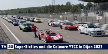 MOTOR TV22: Die SuperSixties und die Colmore YTCC beim 300 km Rennen in Dijon 2023