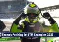 MOTOR TV22: Thomas Preining ist DTM Champion 2023 auf seinem Grello Porsche von Manthey EMA