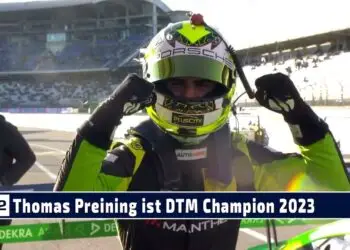 MOTOR TV22: Thomas Preining ist DTM Champion 2023 auf seinem Grello Porsche von Manthey EMA