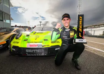 Thomas Preining, Manthey EMA und Porsche sind DTM-Champions 2023 ©Porsche Motorsport