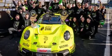 Perfektes Finalwochenende für den neuen DTM-Meister Thomas Preining ©Porsche Motorsport