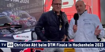 MOTOR TV22: Christian Abt im exklusiven Interview beim DTM Finale am Hockenheimring 2023