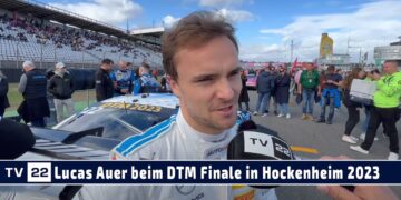 MOTOR TV22: DTM-Pilot Luggi Auer beim Finale am Hockenheimring 2023